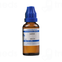 Sbl Sabina 200ch Dilution 30ml