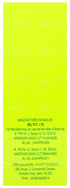 Sbl Sanguinarina Nitrica 30c Dilution 30ml