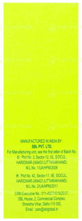 Sbl Sanguinarina Nitrica 30c Dilution 30ml