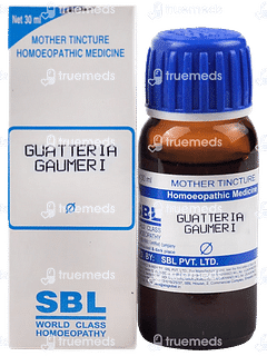 Sbl Guatteria Gaumeri Mother Tincture 30ml Sbl Guatteria Gaumeri Mother Tincture 30ml