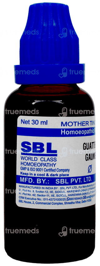 Sbl Guatteria Gaumeri Q Mother Tincture 30Ml