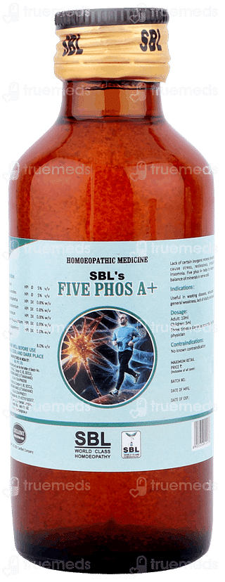 Sbl Five Phos A+ Nerve Tonic 115 ML