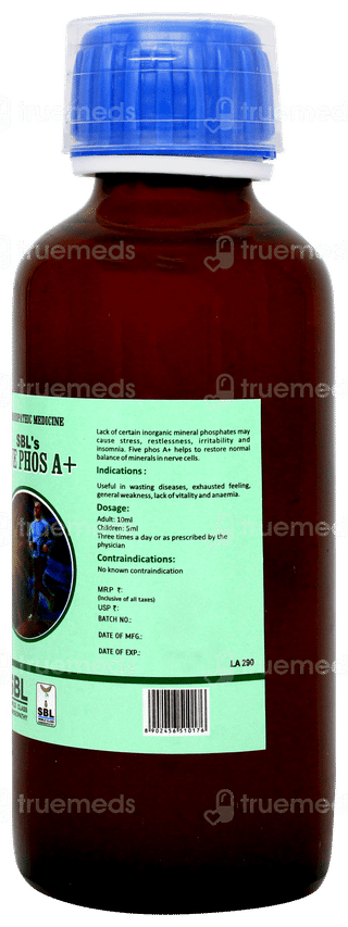 Sbl Five Phos A+ Nerve Tonic 115 ML