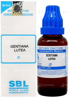 Sbl Gentiana Lutea Q Mother Tincture 30 ML Sbl Gentiana Lutea Q Mother Tincture 30 ML