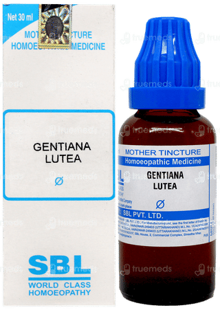 Sbl Gentiana Lutea Q Mother Tincture 30 ML