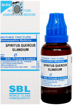 Sbl Spiritus Quer Glandium Q Mother Tincture 30ml