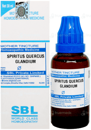Sbl Spiritus Quer Glandium Q Mother Tincture 30Ml