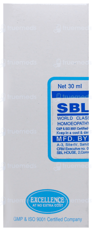 Sbl Gelsemium Sempervirens Q Mother Tincture 30ml