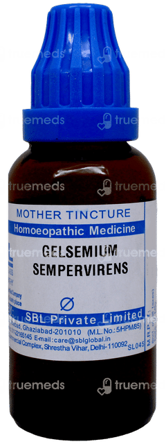 Sbl Gelsemium Sempervirens Q Mother Tincture 30ml Sbl Gelsemium Sempervirens Q Mother Tincture 30ml
