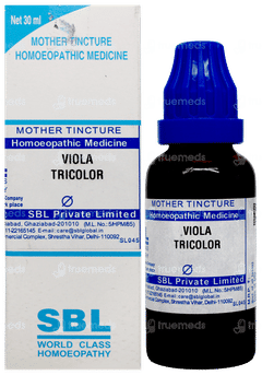 Sbl Viola Tricolor Q Mother Tincture 30 ML