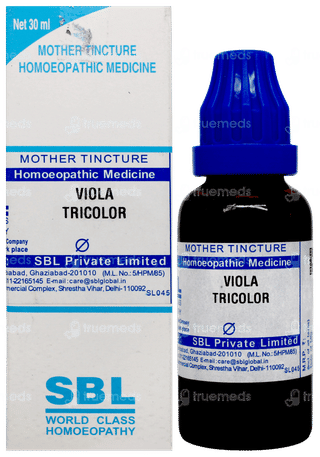 Sbl Viola Tricolor Q Mother Tincture 30 ML