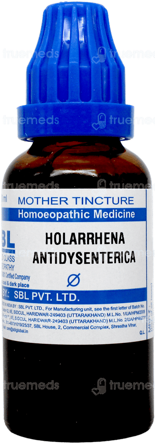 Sbl Holarrhena Antidysenterica Q Mother Tincture 30ml