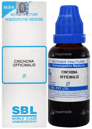 Sbl Cinchona Officinalis Q Mother Tincture 30ml