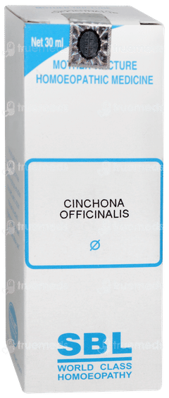 Sbl Cinchona Officinalis Q Mother Tincture 30ml