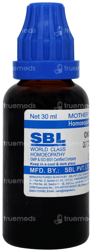 Sbl Cinchona Officinalis Q Mother Tincture 30ml