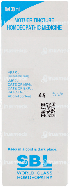 Sbl Belladonna Q Mother Tincture 30 ML