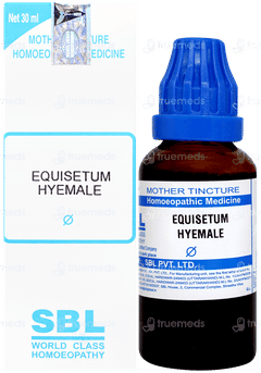 Sbl Equisetum Hyemale Q Mother Tincture 30ml