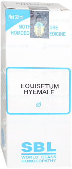 Sbl Equisetum Hyemale Q Mother Tincture 30ml