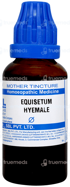 Sbl Equisetum Hyemale Q Mother Tincture 30ml
