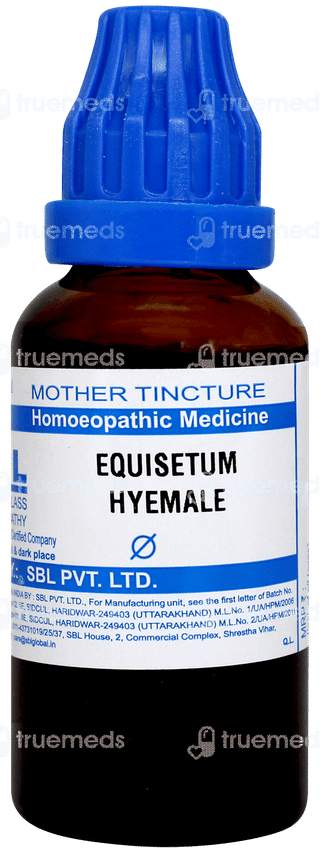Sbl Equisetum Hyemale Q Mother Tincture 30ml