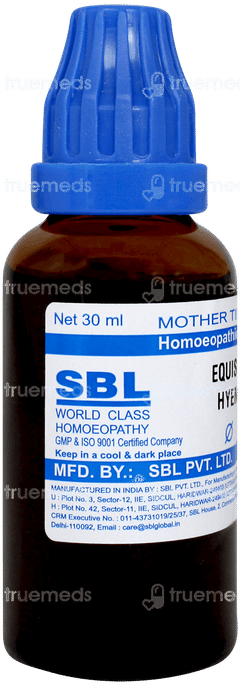 Sbl Equisetum Hyemale Q Mother Tincture 30ml