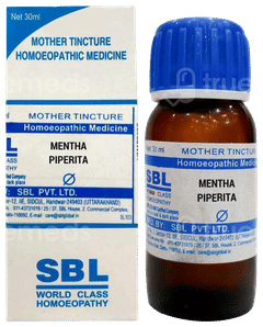 Sbl Mentha Piperita Q Mother Tincture 30 Ml Sbl Mentha Piperita Q Mother Tincture 30 Ml