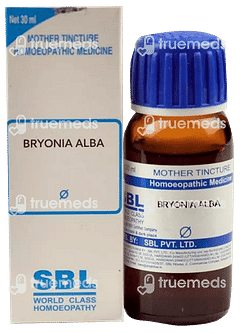 Sbl Bryonia Alba Q Mother Tincture 30 ML Sbl Bryonia Alba Q Mother Tincture 30 ML