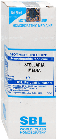 Sbl Stellaria Media Q Mother Tincture 30Ml