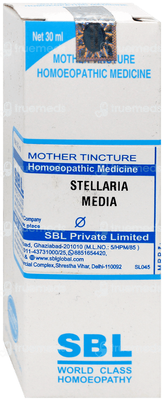 Sbl Stellaria Media Q Mother Tincture 30Ml