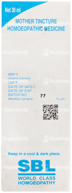 Sbl Rhus Toxicodendron Q Mother Tincture 30ml