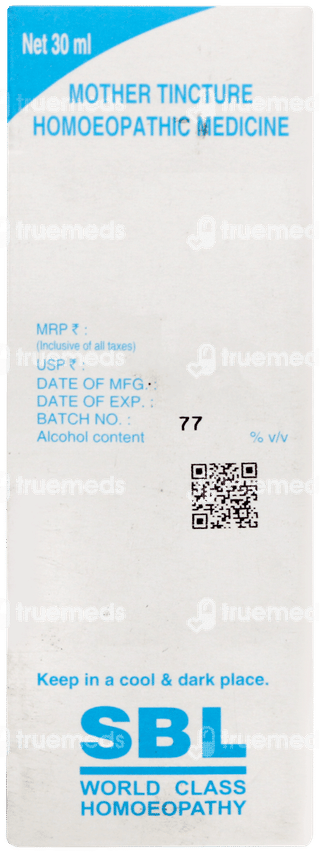 Sbl Rhus Toxicodendron Q Mother Tincture 30ml