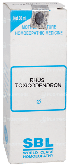 Sbl Rhus Toxicodendron Q Mother Tincture 30ml