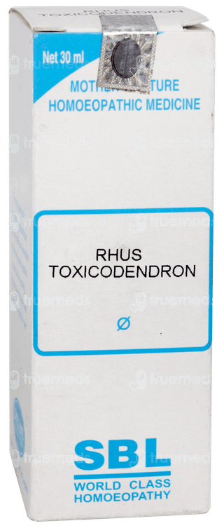 Sbl Rhus Toxicodendron Q Mother Tincture 30ml