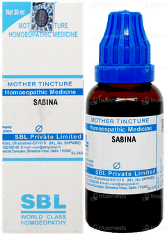 Sbl Sabina Q Mother Tincture 30Ml Sbl Sabina Q Mother Tincture 30Ml