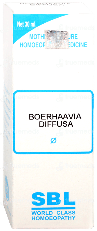 Sbl Boerhaavia Diffusa Q Mother Tincture 30ml