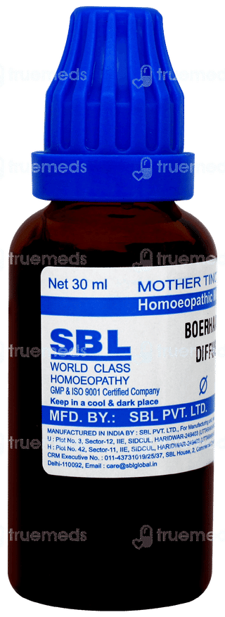 Sbl Boerhaavia Diffusa Q Mother Tincture 30ml