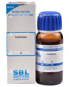 Sbl Asafoetida Q Mother Tincture 30ml Sbl Asafoetida Q Mother Tincture 30ml