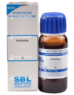 Sbl Asafoetida Q Mother Tincture 30ml