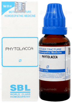 Sbl Phytolacca Q Mother Tincture 30ml