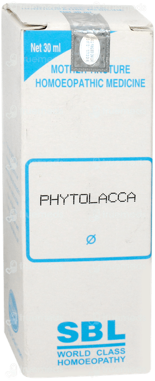 Sbl Phytolacca Q Mother Tincture 30ml