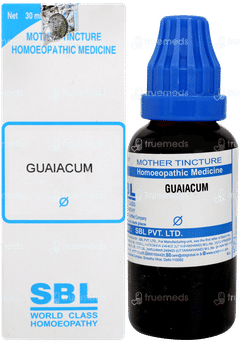 Sbl Guaiacum Q Mother Tincture 30 ML