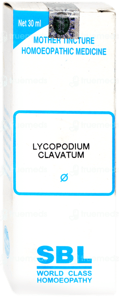 Sbl Lycopodium Clavatum Q Mother Tincture 30ml