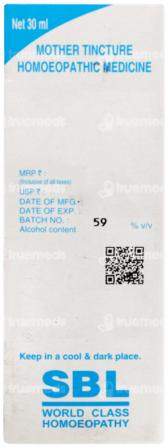 Sbl Paeonia Officianalis Q Mother Tincture 30ml