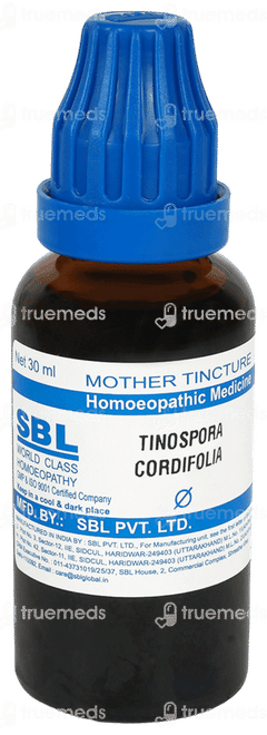 Sbl Tinospora Cordifolia Q Mother Tincture 30ml