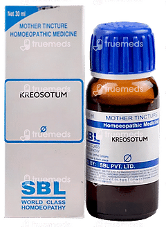 Sbl Kreosotum Q Mother Tincture 30ml Sbl Kreosotum Q Mother Tincture 30ml