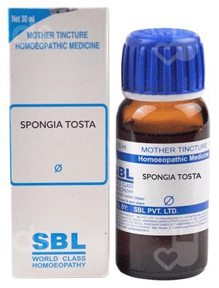 Sbl Spongia Tosta Q Mother Tincture 30 Ml