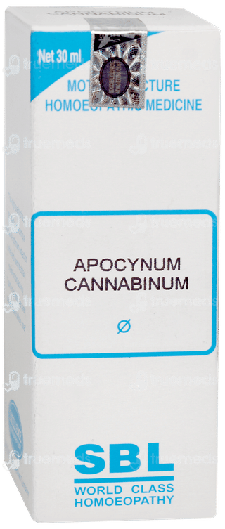 Sbl Apocynum Cannabinum Q Mother Tincture 30ml