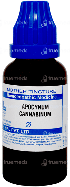 Sbl Apocynum Cannabinum Q Mother Tincture 30ml Sbl Apocynum Cannabinum Q Mother Tincture 30ml