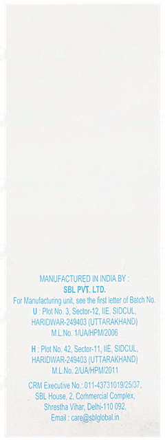 Sbl Aralia Racemosa Q Mother Tincture 30ml