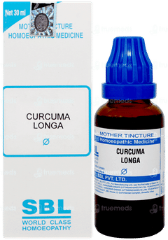 Sbl Curcuma Longa Q Mother Tincture 30ml